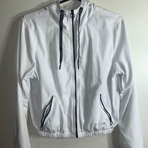 Cropped Zip Up Hoodie Jacket